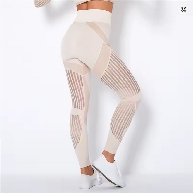 Yüksek Bel Dikişsiz Yoga Taytı