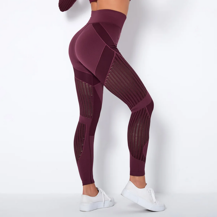 Yüksek Bel Dikişsiz Yoga Taytı
