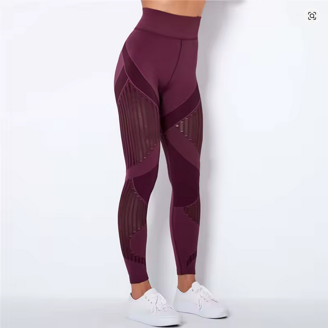 Yüksek Bel Dikişsiz Yoga Taytı