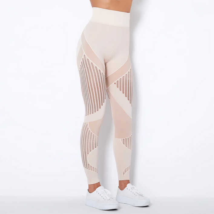Yüksek Bel Dikişsiz Yoga Taytı