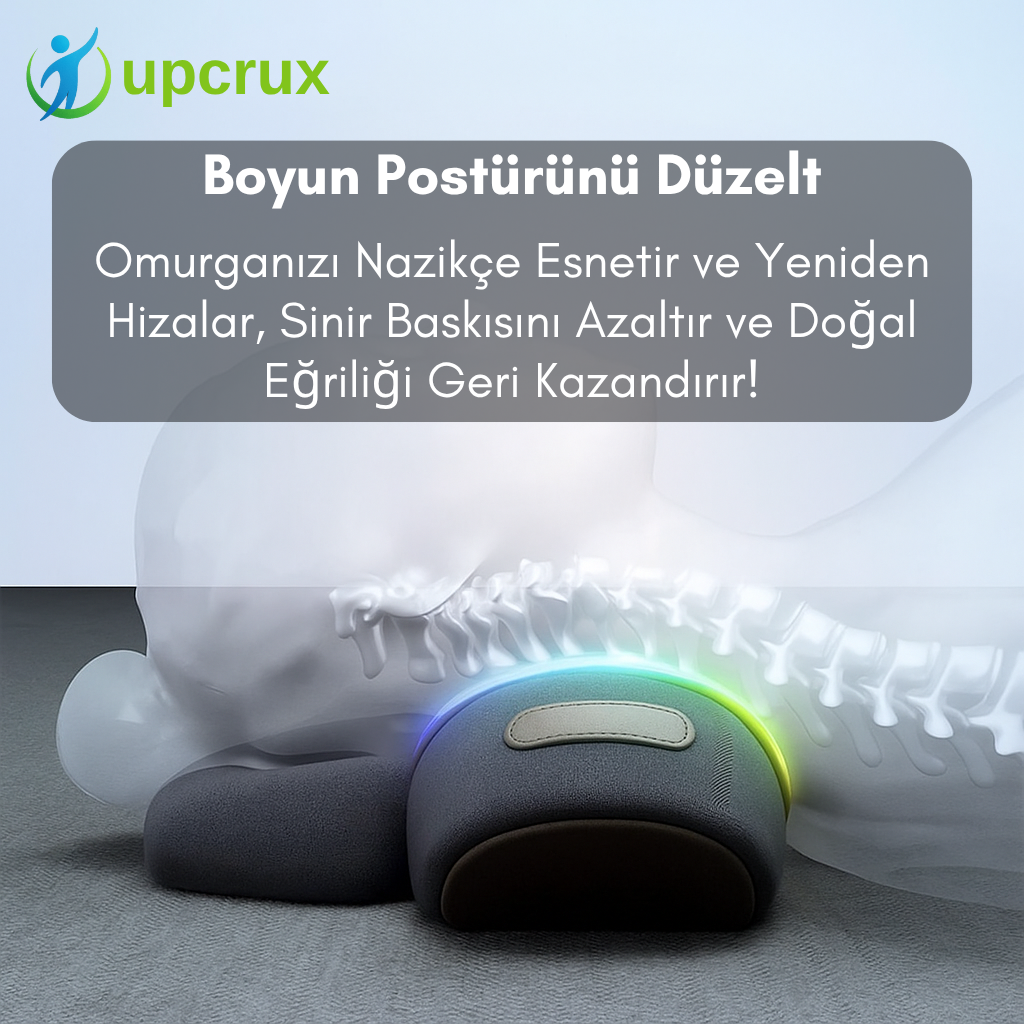 Upcrux Cosseal® Boyun ve Omuz Masaj Aleti - Ağrılara Veda Et